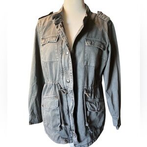 British Khaki Utility Jacket L